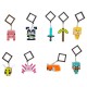 Minecraft Series 2 Mistery Backpack Buddies assorted 24 Τεμ.
