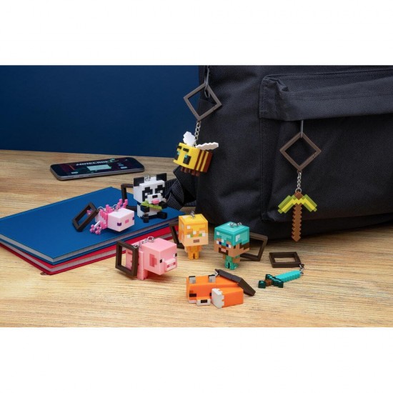 Minecraft Series 2 Mistery Backpack Buddies assorted 24 Τεμ.