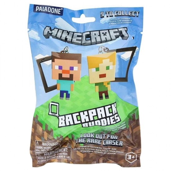 Minecraft Mistery Backpack Buddies assorted 24 Τεμ.