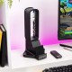 Fortnite desk headphone stand with light