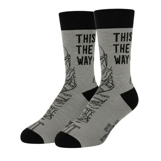 Star Wars The Mandalorian adult pack 3 socks 2 Τεμ.