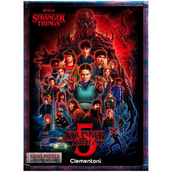 Stranger Things 5 puzzle 1000pcs