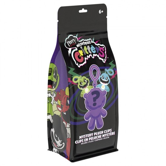 Poppy Playtime Nightmare Critters assorted plush keychain 6,5cm 9 Τεμ.