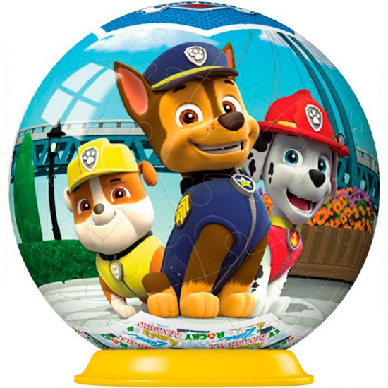 Paw Patrol 3D assorted Puzzle 54pz 6 Τεμ.