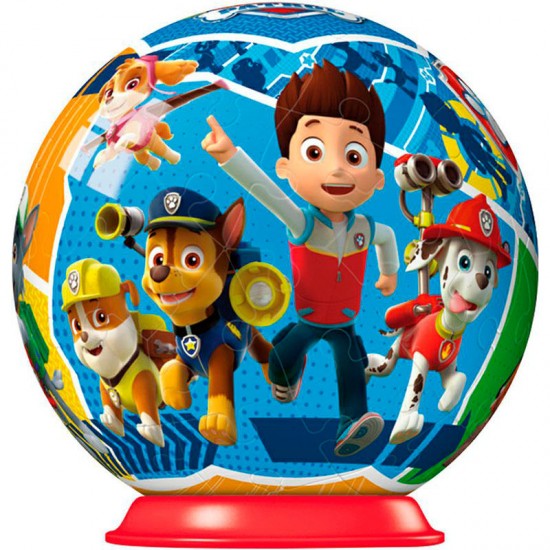 Paw Patrol 3D assorted Puzzle 54pz 6 Τεμ.