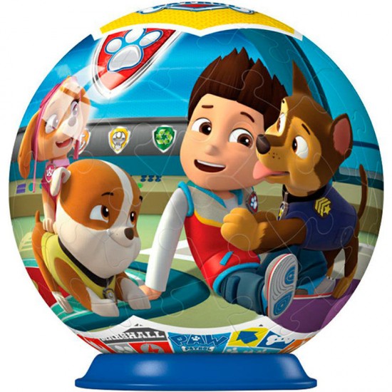 Paw Patrol 3D assorted Puzzle 54pz 6 Τεμ.