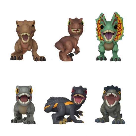 Assorted Mini Vinyl figure Jurassic World 12 Τεμ.