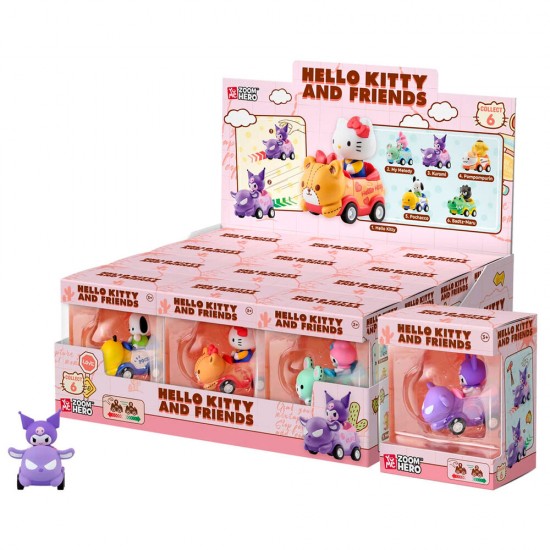 Hello Kitty and Friends Series 1 Zoom Hero assorted figure 12 Τεμ.