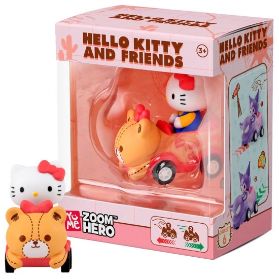 Hello Kitty and Friends Series 1 Zoom Hero assorted figure 12 Τεμ.