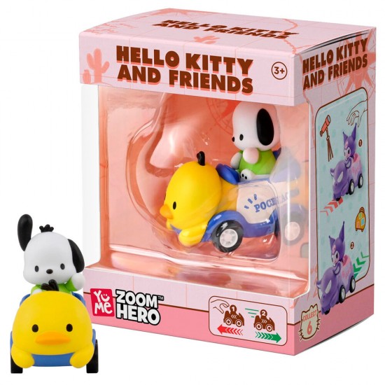 Hello Kitty and Friends Series 1 Zoom Hero assorted figure 12 Τεμ.