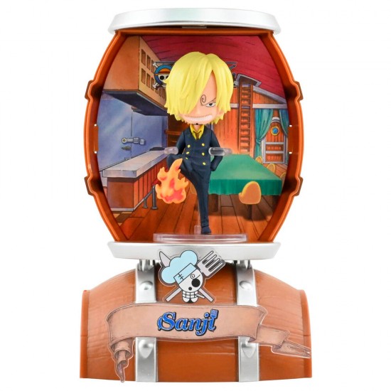 One Piece Barrel assorted figure 6 Τεμ.