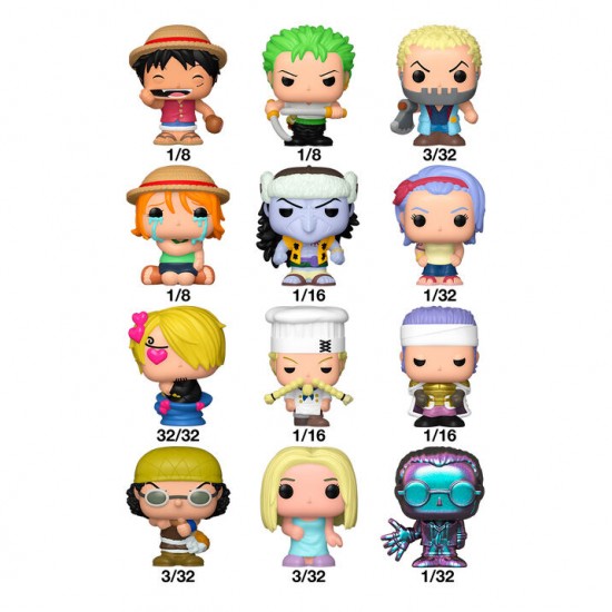Assorted Bitty POP Mystery figure One Piece 32 Τεμ.