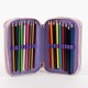 Hello Kitty Kuromi triple pencil case