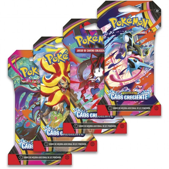 Spanish Pokemon Megaevolution assorted about card game 24 Τεμ.
