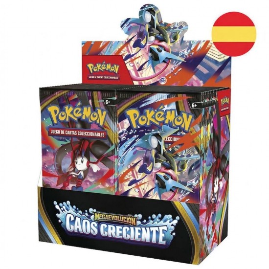 Spanish Pokemon Megaevolution about card game 36 Τεμ.
