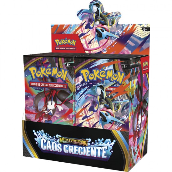 Spanish Pokemon Megaevolution about card game 36 Τεμ.