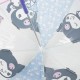 Hello Kitty Kuromi POE manual umbrella 4 Τεμ.