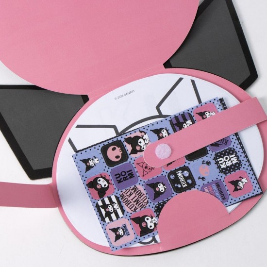 Hello Kitty Kuromi colouring activity book 6 Τεμ.