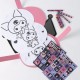 Hello Kitty Kuromi colouring activity book 6 Τεμ.