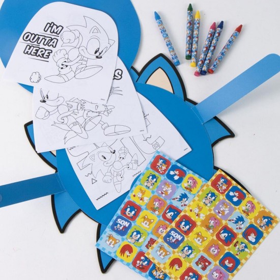 Sonic the Hedgehog Colouring activity book 6 Τεμ.
