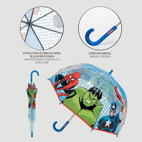 Marvel Avengers POE manual umbrella 4 Τεμ.