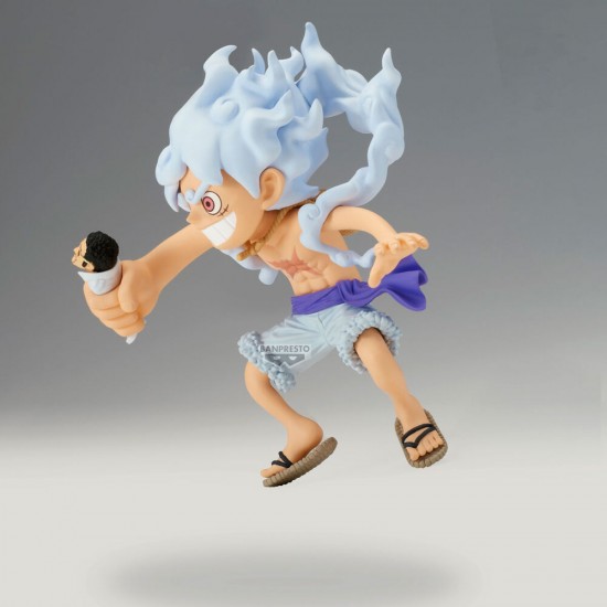 One Piece Monkey D. Luffy vs Borsalino Mega World Collectable figure 13cm