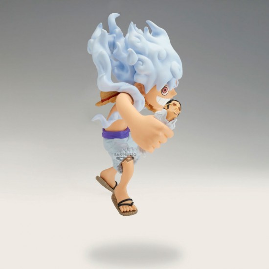 One Piece Monkey D. Luffy vs Borsalino Mega World Collectable figure 13cm