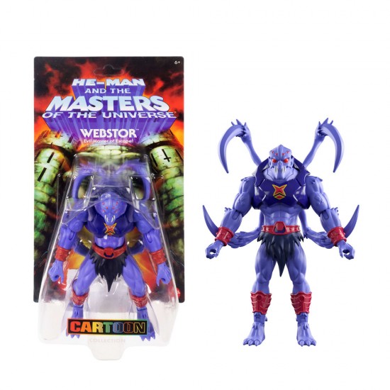 Masters of the Universe Origins Cartoon Collection Webstor figure 14cm