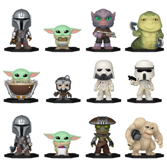 Assorted Mystery Mini figure Star Wars: The Mandalorian & Grogu 12 Τεμ.