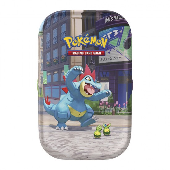 Spanish Pokemon Summer ex assorted mini tin card game 10 Τεμ.