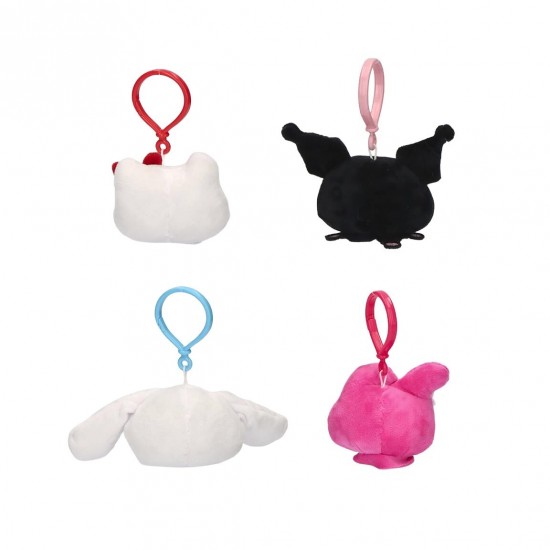 Hello Kitty and Friends plush keychain 16 Τεμ.