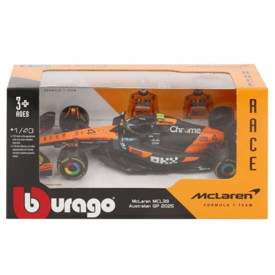 McLaren MCL 39 metal car 12 Τεμ.
