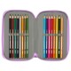 Demon Hunters Kpop Artist triple pencil case 37pcs