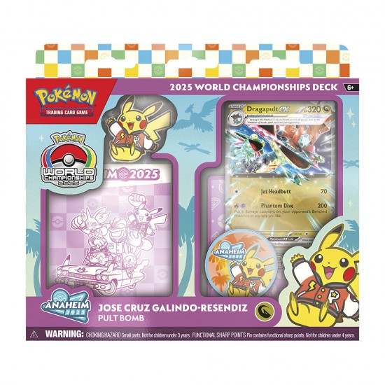 English Pokemon Q2 World Championship Decks assorted trading card game