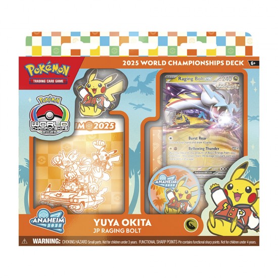 English Pokemon Q2 World Championship Decks assorted trading card game