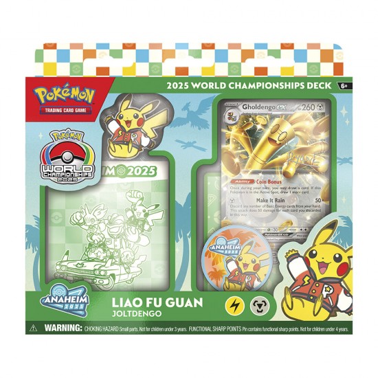 English Pokemon Q2 World Championship Decks assorted trading card game