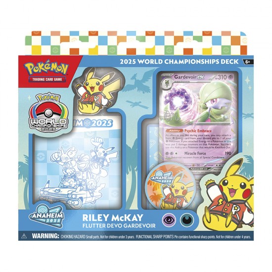 English Pokemon Q2 World Championship Decks assorted trading card game