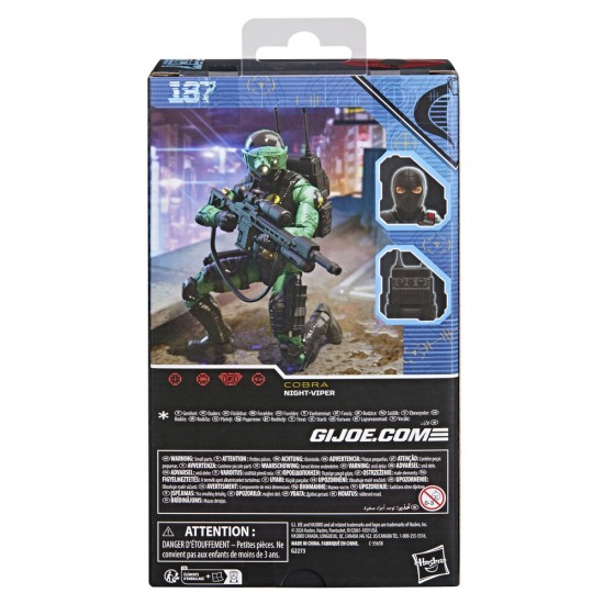 G.I. Joe Classified Series Cobra Night-Viper figure 15cm