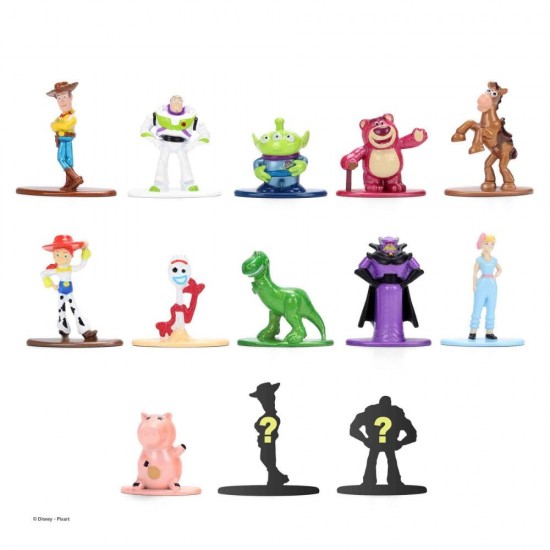 Disney Pixar Toy Story assorted about surprise metalfigs figure 4cm 24 Τεμ.