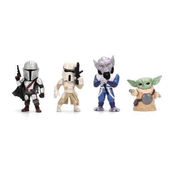 Star Wars The Mandalorian & Grogu metalfigs assorted figure 7cm 12 Τεμ.