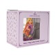 Disney Rapunzel floral decorative glass mug