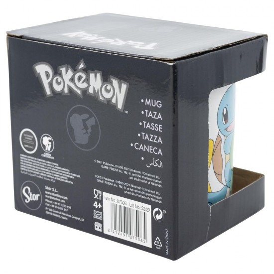 Pokemon mug 325ml 6 Τεμ.