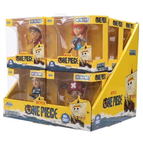 One Piece metalfigs assorted figure 7cm 12 Τεμ.
