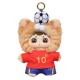 Niinoo Dreaming Spain Football Blind Box Surprise doll keychain 17cm 6 Τεμ.