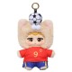 Niinoo Dreaming Spain Football Blind Box Surprise doll keychain 17cm 6 Τεμ.