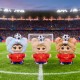 Niinoo Dreaming Spain Football Blind Box Surprise doll keychain 17cm 6 Τεμ.