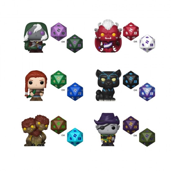 Assorted Bitty POP figures Dungeons & Dragons 12 Τεμ.
