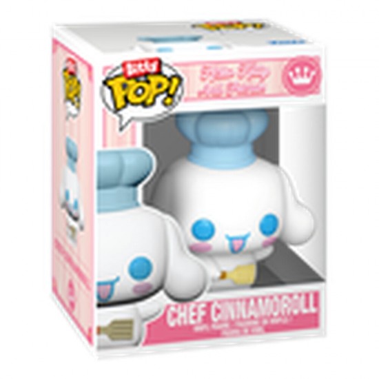 Bitty POP figure Town Hello Kitty and Friends Chef Cinnamoroll With Cafe Cinnamoroll
