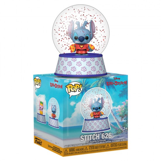 assorted Mystery Mini Snow globe figure Disney Stitch 12 Τεμ.
