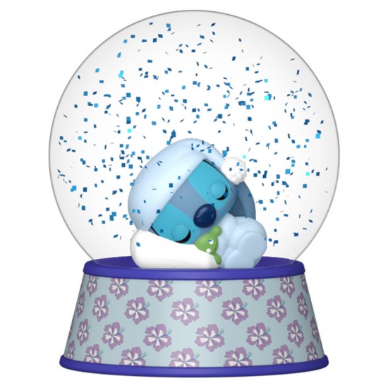 assorted Mystery Mini Snow globe figure Disney Stitch 12 Τεμ.